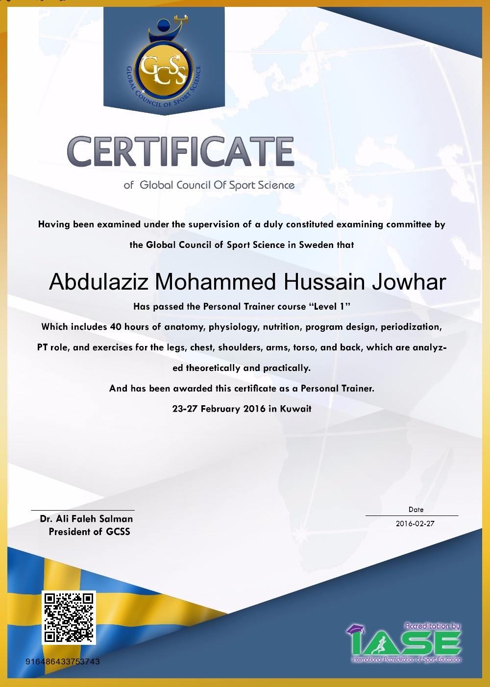 Abdulaziz Mohammed Hussain Jowhar